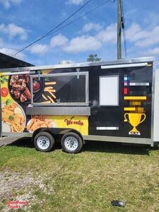 Like-New - 2022 Kitchen Food Concession Trailer with Pro-Fire Suppression