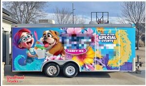 2021 7' x 20' Shaved Ice Trailer | Snowball Concession Trailer