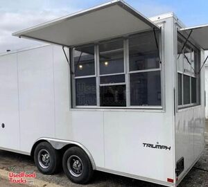 TURNKEY - 2022 8.5' x 20' Kitchen Food Concession Trailer with Pro-Fire Suppression