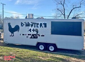 2018 28' Barbecue Food Concession Trailer Mobile Vending Unit