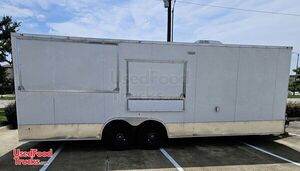 NEW - 2023 8.5' x 18' Food Concession Trailer with Enclosed Porch