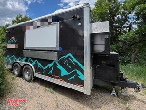 Turnkey Business 2022 8.5' x 16' Haulmark Kitchen Food Concession Trailer w/ Fire Suppression