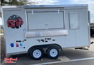 2022 8' x 14' Mobile Kitchen Like New Ready to Work Concession Trailer