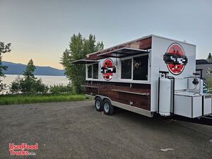 Loaded 2023 8.4' x 16' Kitchen Food Concession Trailer with Pro-Fire System
